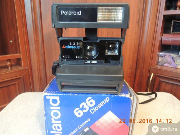 Фотоаппарат пленочный Polaroid 636. Фото 1.