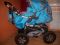 Коляска Bebetto-Tiger синяя, трансформер. Фото 5.