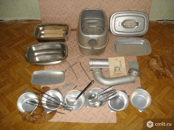 Печка переносная "Дымок", СССР,. Фото 1.