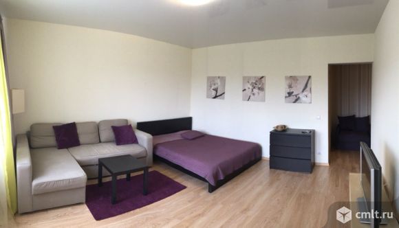 1-комнатная квартира 42,5 кв.м. Фото 1.