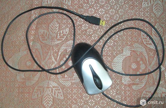 Мышь компьютерная б/у,  UZB. Фото 1.