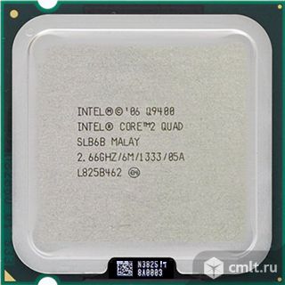 Intel Core2Quad Q9400 s775 (четырехядерный). Фото 1.