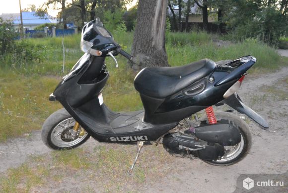 Скутер Suzuki zz тюнинг. Фото 1.