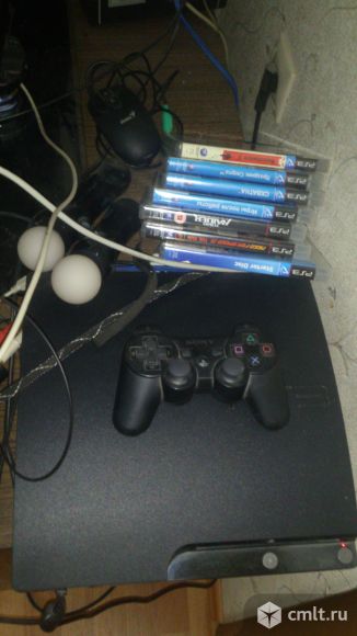 Sony PlayStation 3 320Gb. Фото 1.