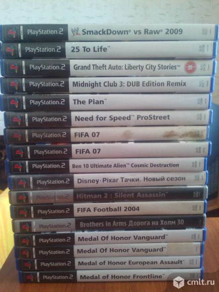 Диски для PlayStation 2 лицензия. Фото 1.