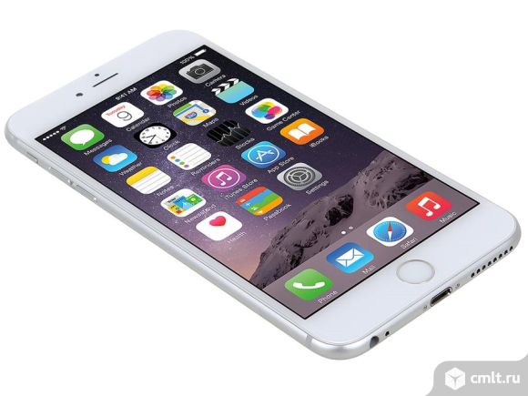 Айфон 6 Плюс - недорого! Смартфон Apple iPhone 6 Plus 16 GB серебристый (Silver). Фото 1.