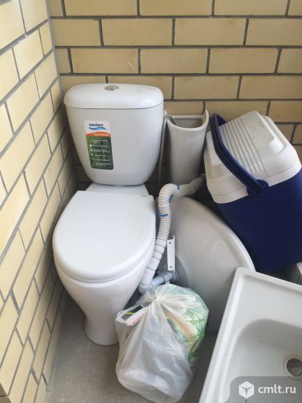 Продам новую ванну, унитаз и раковину от застройщика. Фото 2.