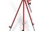 Мольберт-тренога высота 160см, красный. Фото 2.