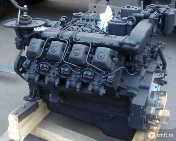 Двигатель в сборе для КамАЗ-5320 б/у. Фото 1.
