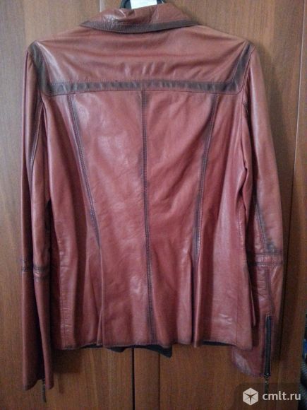 Куртка кожаная новая. Фото 2.