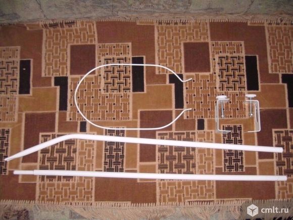 Бортики в кроватку, балдахин с креплением. Фото 3.