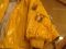 Куртка Orby на флисе желтая на девочку 4-6 лет 116-60. Фото 3.