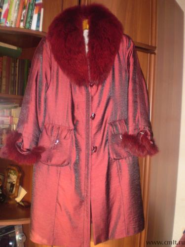 Пальто  зимнее пихора. Фото 2.