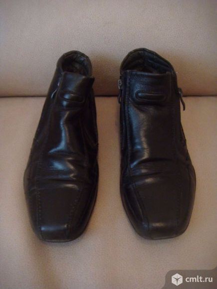 Ботинки зимние     ( кожа ). Фото 1.