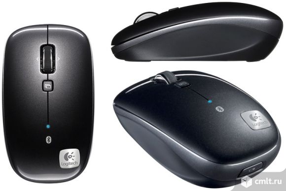 Logitech Bluetooth Mouse M555b Black Bluetooth