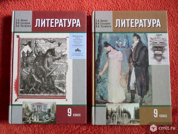 Учебник "Литература", 9 класс. Фото 1.