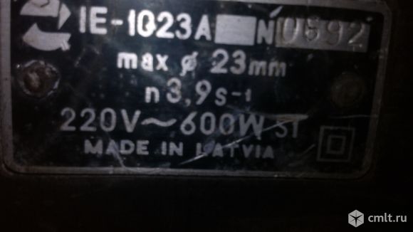 Дрель REBIR IE 1023 A  с победитовой коронкой 75 мм.. Фото 4.