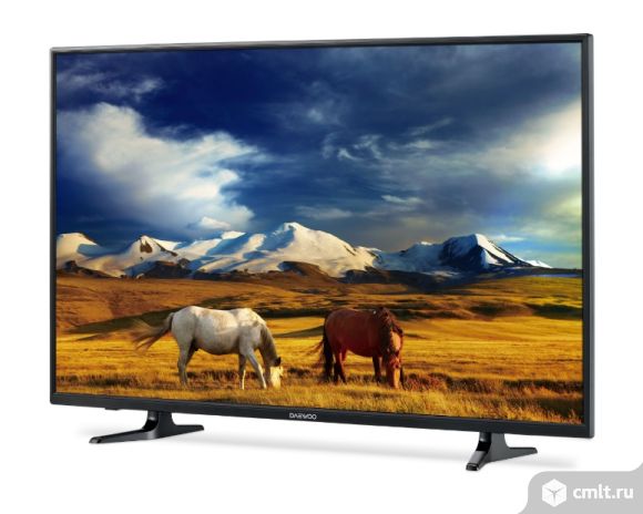 Новый, гарантия год 43" (108см) телевизор LED Daewoo Electronics L43R630VKE LED. Фото 1.