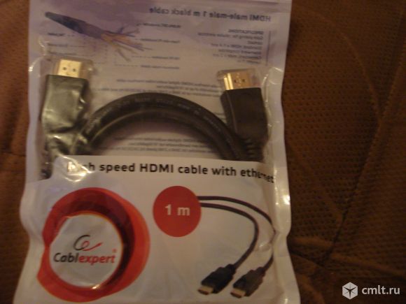 Hdmi кабель 1 метр. Фото 1.