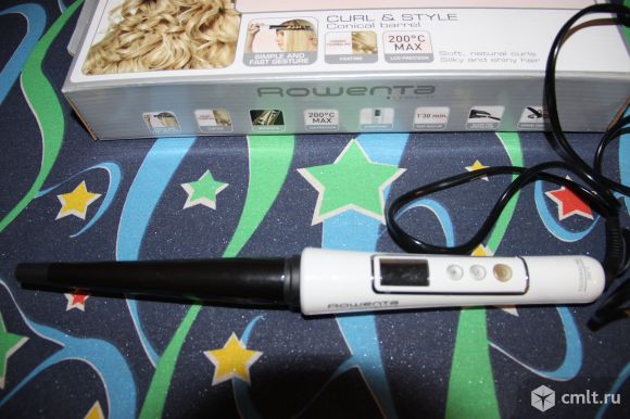 Продам щипцы для завивки Rowenta Conical CF3345. Фото 1.