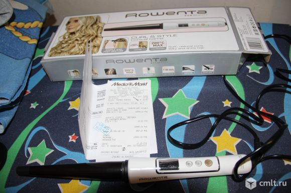 Продам щипцы для завивки Rowenta Conical CF3345. Фото 4.