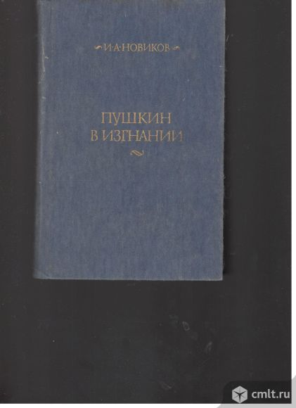 И.А.Новиков. Пушкин в изгнании.. Фото 1.