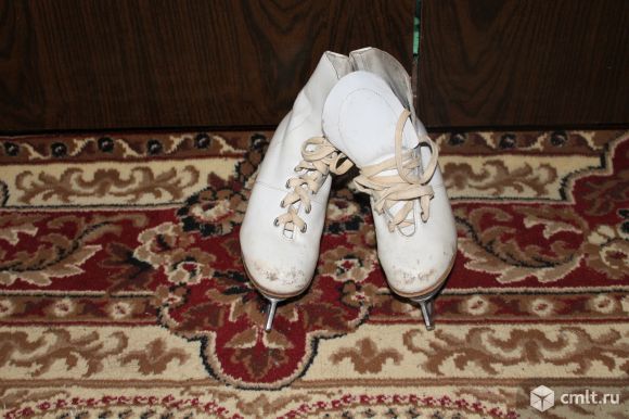 Детские коньки Снегурочка. Фото 1.