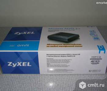 Модем Zyxel adsl+2. Фото 1.