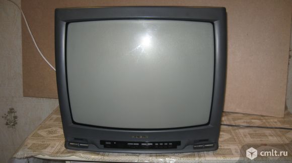 Телевизор кинескопный цв. Рубин 51М04-1. Фото 1.