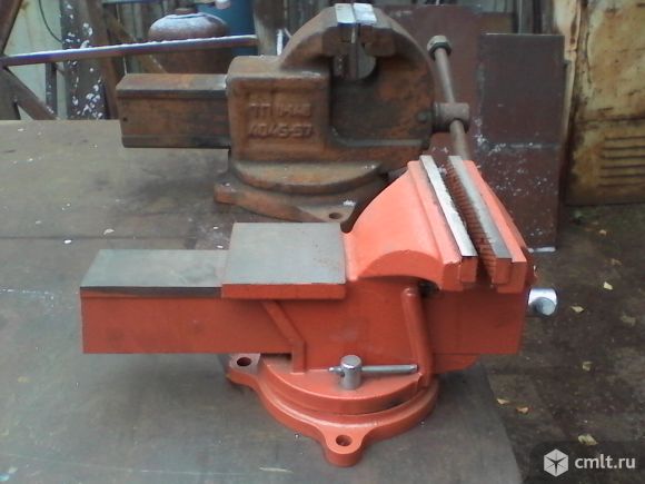 Продам тиски бу.. Фото 1.