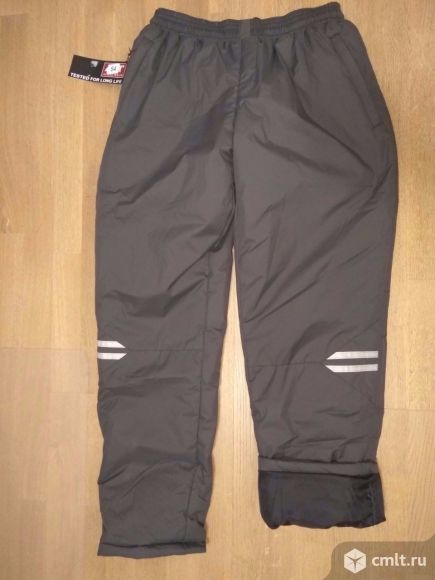 Новые штаны зимние на подкладке, р-р 52-54. Фото 1.