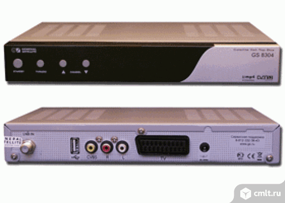 Спутниковый ресивер триколор GS-8304 без карты,пульта,б/п. Фото 1.