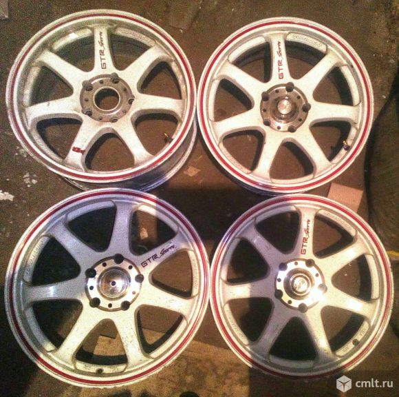 Кованые диски GTR Sports 16 дюймов, 5x114.3. Фото 1.