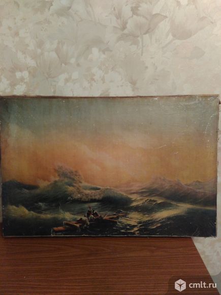 Копия картины Айвазовского. Фото 1.
