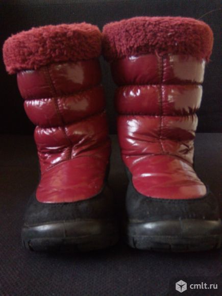 Продаю сапожки для девочки. Фото 1.