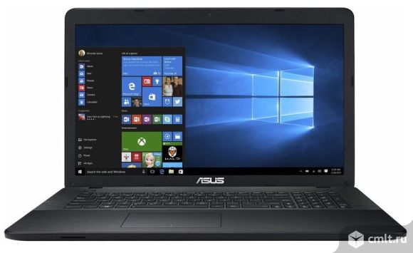 Гарантия новый 17.3" Ноутбук ASUS X751SA-TY006T черный. Фото 1.