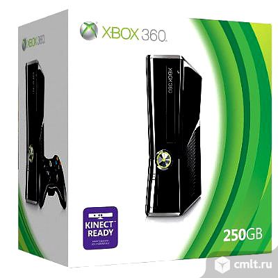 Продам xbox 360 250GB+ 6 игр. Фото 1.