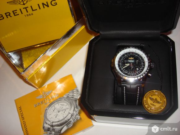 Продаю мужские швейцарские часы Breitling. Фото 1.