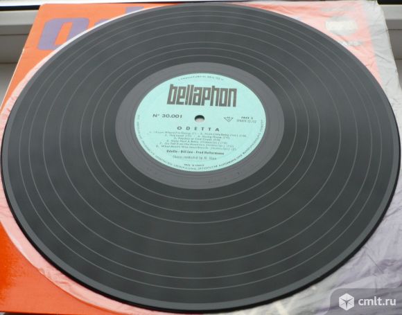 Грампластинка (винил). Гигант [12" LP]. Odetta. 1963. Bellaphon. 30.001. Mono. Germany. Folk, Blues.. Фото 8.