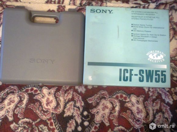 Радиоприемник Sony  ICF-SW55. Фото 1.