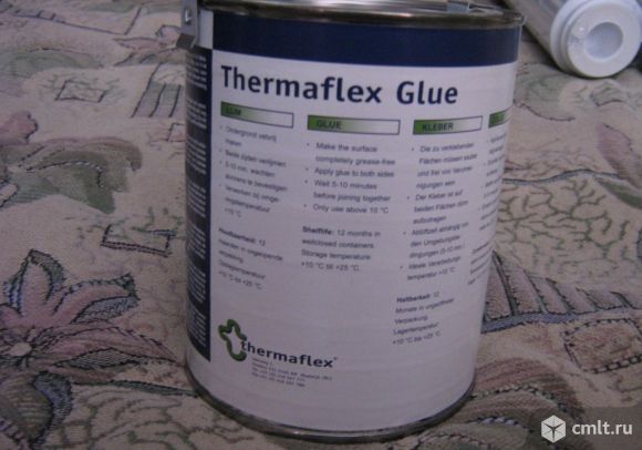 Клей Термафлекс (Thermaflex) для монтажа изоляции. Фото 1.