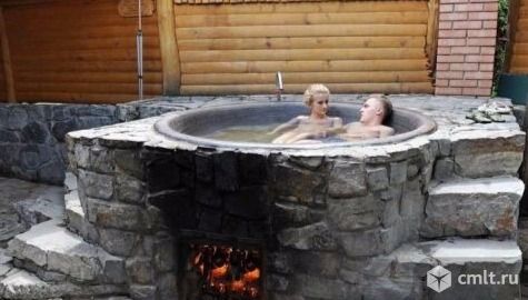 Купель из нержавейки. Фото 1.