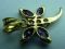 Золотая подвеска - стрекоза. Фото 2.