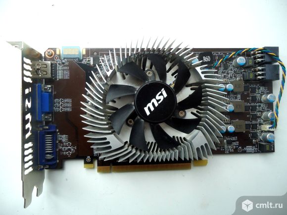 Видеокарта GeForce GTX 460 192 bit в хорошем состоянии. Фото 1.