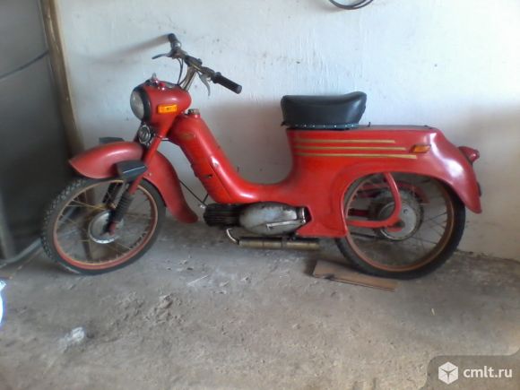 Мопед Jawa  - 1962 г. в.. Фото 1.