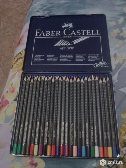Продам худ.цветные карандаши Faber Castell. Фото 1.