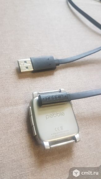 Умные часы Pebble Time Steel Smartwatch (Пебл, Пеббл). Фото 6.