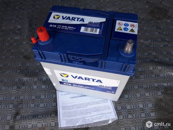 Аккумуляторная батарея для Matiz Varta. Фото 1.