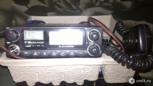 Рацыя ALAN 48 EXCEL с антеной. Фото 2.