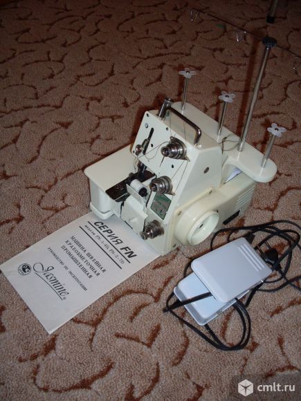 Оверлок Jasmine FN2-7D трехниточный новый. Фото 2.